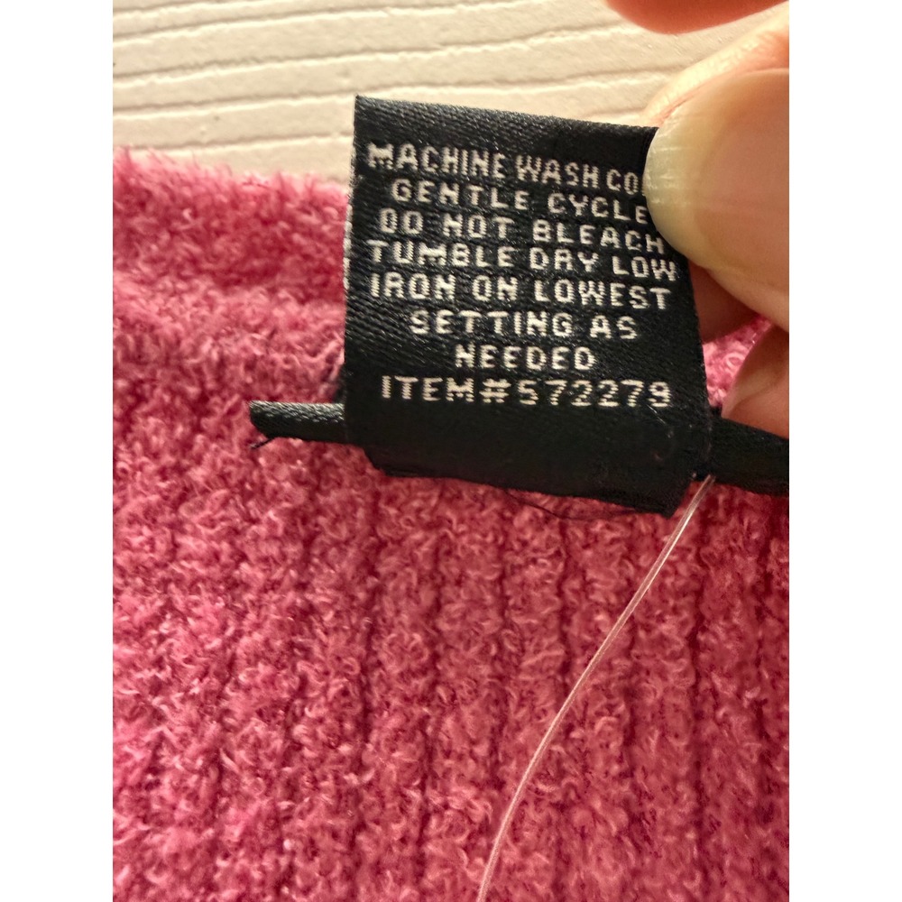 Torrid Berry Pink Chenille Knit Scoop Neck Sweater Womens Plus Size 3 NWT NEW 3X - Picture 7 of 7
